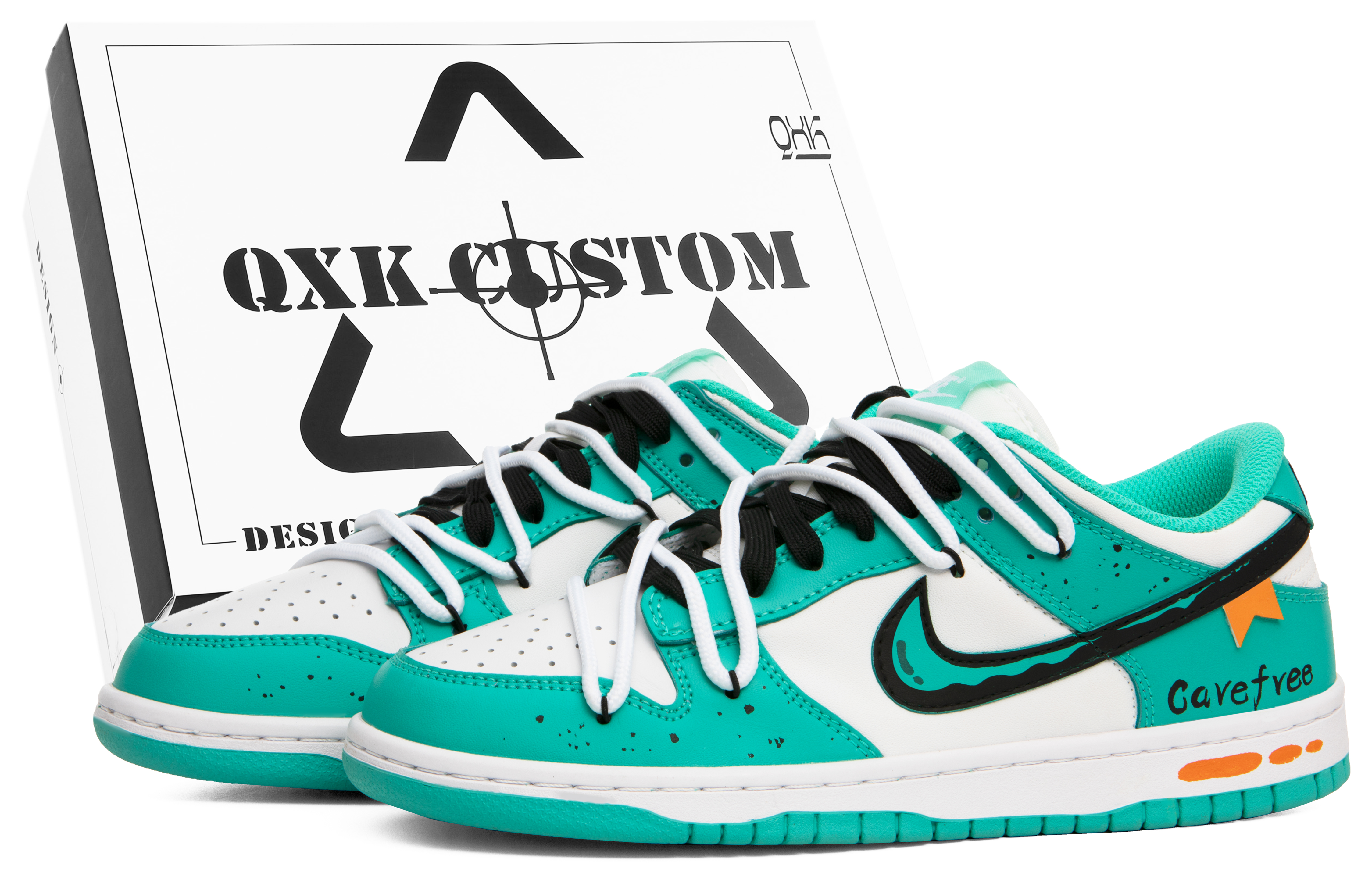 [Custom Shoes] Nike Dunk Low 'White Green' DV0833-101-466554