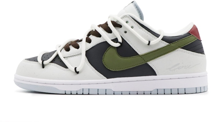 나이키 덩크 로우 '화이트 그린 블랙' (커스텀) DV0831-101(Team57-男款绿野仙棕) Order 나이키 덩크 로우 '화이트 그린 블랙' (커스텀) DV0831-101(Team57-男款绿野仙棕)