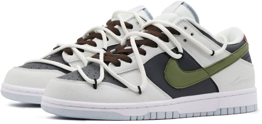 나이키 덩크 로우 '화이트 그린 블랙' (커스텀) DV0831-101(Team57-男款绿野仙棕) Shop 나이키 덩크 로우 '화이트 그린 블랙' (커스텀) DV0831-101(Team57-男款绿野仙棕)