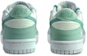 Shop 【定制球鞋】 Nike Dunk Low 解構鞋帶 蝴蝶 英文字母 心形掛墜 高街 低幫 板鞋 GS 白綠