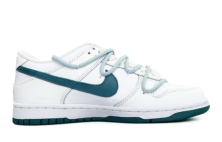 Order [Sepatu Custom] Nike Dunk Low 'Putih Hijau Terurai' FD9911-101(Team13-白绿解构)