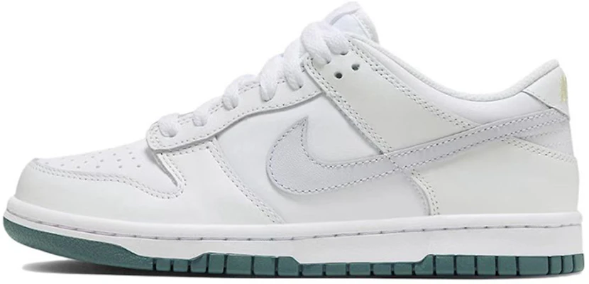 【定制球鞋】Nike Dunk Low TCO解構 清新 減震 低幫 板鞋 GS 白綠 Details for 【定制球鞋】Nike Dunk Low TCO解構 清新 減震 低幫 板鞋 GS 白綠