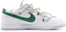 Order 나이키 덩크 로우 '화이트 그린 스마일리' (커스텀) DV0831-101(Team57-男款美金)