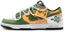 Buy 【訂製球鞋】 Nike Dunk Low 貪吃蛇 遊戲開始 個性標牌 可拆卸設計 塗鴉解構 低幫 板鞋 男款 白綠黃