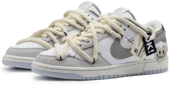 【カスタムシューズ】ナイキ ダンク ロー 'ホワイトグレー' DV0831-101(Team57-男款哈基米) Lookbook 【カスタムシューズ】ナイキ ダンク ロー 'ホワイトグレー' DV0831-101(Team57-男款哈基米)