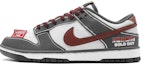 Order 【客製球鞋】 Nike Dunk Low LTDZ 已售罄 禮盒 改色 印花貼布 時尚 潮流 簡約 百搭 運動風 耐磨透氣 低筒 板鞋 男款 白灰紅