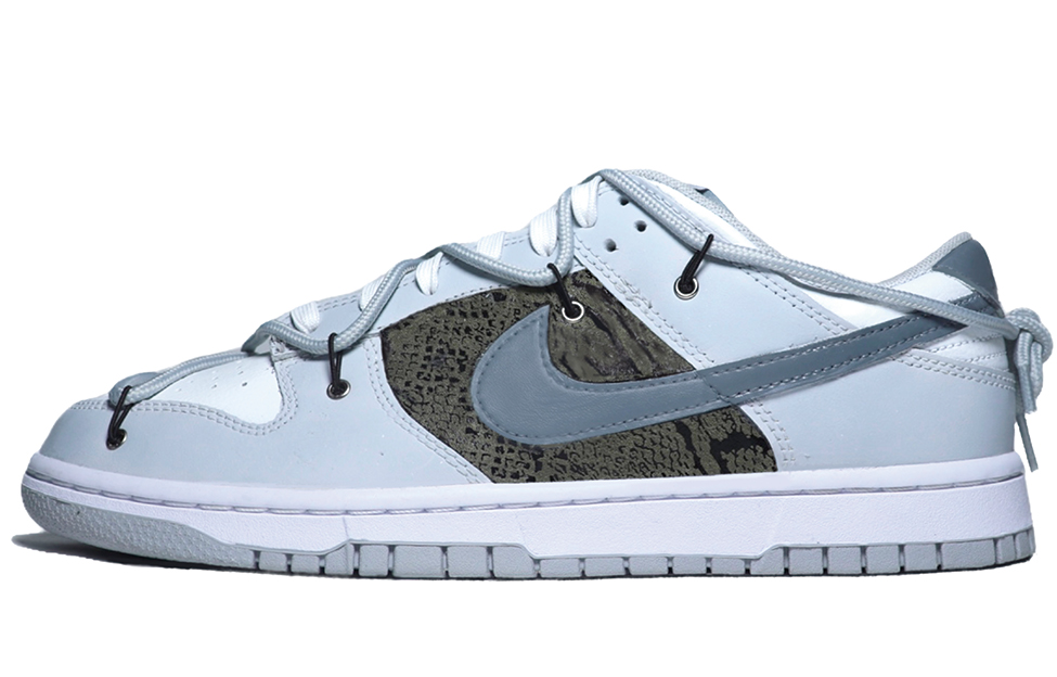 Buy [カスタムシューズ] ナイキダンクロー 'ホワイトグレー スネークスキン - 兎年' DJ6188-003(team25-蛇皮)