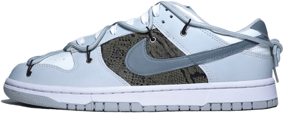 custom-shoes-nike-dunk-low-white-grey-snakeskin-year-of-the-rabbit