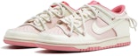 Lookbook 【定制球鞋】 Nike Dunk Low 白桃茉莉 粉蠟色系 簡約 低筒 板鞋 GS 淡粉色