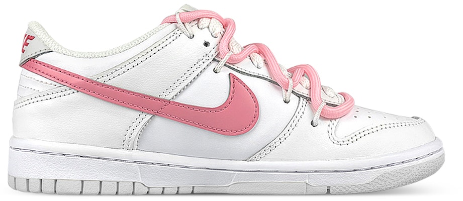 【定製球鞋】 Nike Dunk Low 禮盒 襪子 解構雙鞋帶 驚嚇小狗 瀰漫漸變 低筒 板鞋 男款 白粉 Order 【定製球鞋】 Nike Dunk Low 禮盒 襪子 解構雙鞋帶 驚嚇小狗 瀰漫漸變 低筒 板鞋 男款 白粉