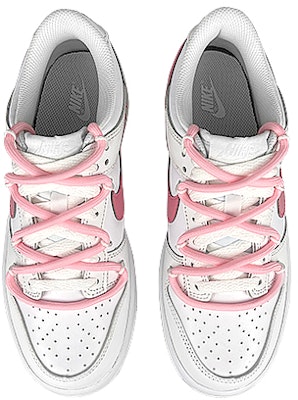 【定製球鞋】 Nike Dunk Low 禮盒 襪子 解構雙鞋帶 驚嚇小狗 瀰漫漸變 低筒 板鞋 男款 白粉 Shop 【定製球鞋】 Nike Dunk Low 禮盒 襪子 解構雙鞋帶 驚嚇小狗 瀰漫漸變 低筒 板鞋 男款 白粉