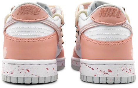 【訂製球鞋】Nike Dunk Low 舒適 百搭 耐磨防滑輕便 低筒 板鞋 男款 白粉 Purchase 【訂製球鞋】Nike Dunk Low 舒適 百搭 耐磨防滑輕便 低筒 板鞋 男款 白粉