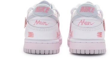 【訂製球鞋】 Nike Dunk Low 811製造 月亮創可貼 療癒系列 溫柔少女 白月光 低筒 板鞋 GS 白粉 Shop 【訂製球鞋】 Nike Dunk Low 811製造 月亮創可貼 療癒系列 溫柔少女 白月光 低筒 板鞋 GS 白粉