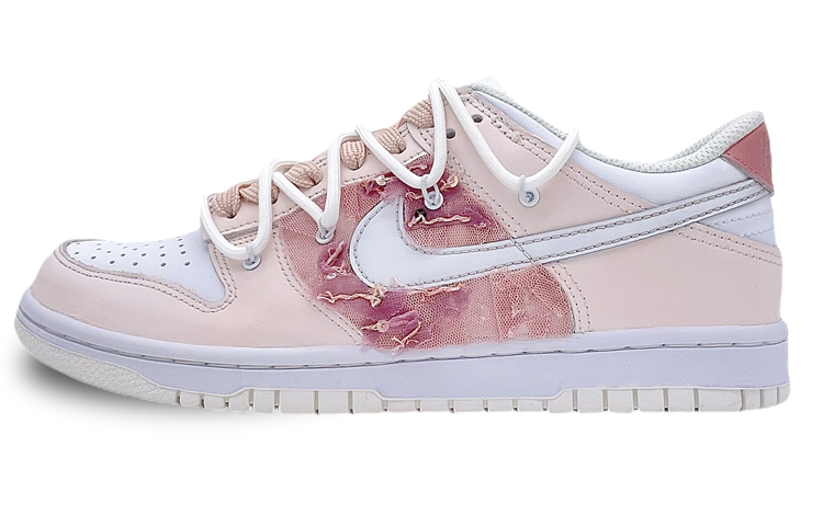 Buy [定制鞋款] Nike Dunk Low '白粉玫瑰' DH9765-100(Team44-朦胧玫瑰)