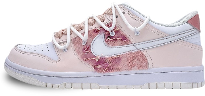 custom-shoes-nike-dunk-low-white-pink-rose
