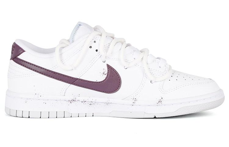 Order [Sepatu Kustom] Nike Dunk Low 'Putih Ungu' DH9765-102（Team96-女款鞋狗）