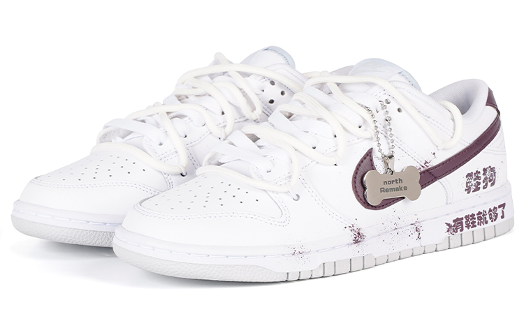 Lookbook [Sepatu Kustom] Nike Dunk Low 'Putih Ungu' DH9765-102（Team96-女款鞋狗）