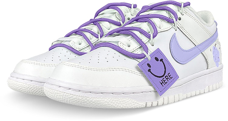 나만의 덩크 로우 '화이트 퍼플 스마일' (Custom 가능) DH9765-100(Team47-女葡萄解SBOX) Lookbook 나만의 덩크 로우 '화이트 퍼플 스마일' (Custom 가능) DH9765-100(Team47-女葡萄解SBOX)