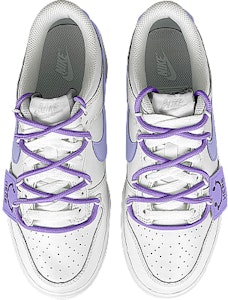 【客製球鞋】Nike Dunk Low 禮盒 襪子 解構 雙鞋帶 笑臉布貼 葡萄 低筒 板鞋 男款 白紫 Shop 【客製球鞋】Nike Dunk Low 禮盒 襪子 解構 雙鞋帶 笑臉布貼 葡萄 低筒 板鞋 男款 白紫