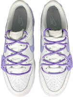 【定製球鞋】Nike Dunk Low 雙鞋帶 笑臉布貼 葡萄 低筒 滑板鞋 GS 白紫 Shop 【定製球鞋】Nike Dunk Low 雙鞋帶 笑臉布貼 葡萄 低筒 滑板鞋 GS 白紫