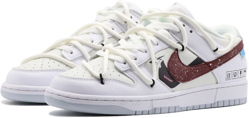 나이키 덩크 로우 '화이트 레드 엔젤' (커스텀) DV0831-101(Team57-男款旅行) Lookbook 나이키 덩크 로우 '화이트 레드 엔젤' (커스텀) DV0831-101(Team57-男款旅行)