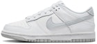 Details for 【定製球鞋】Nike Dunk Low 愛心解構 浪漫簡約 休閒百搭 防滑耐磨 低筒 板鞋 GS 白紅