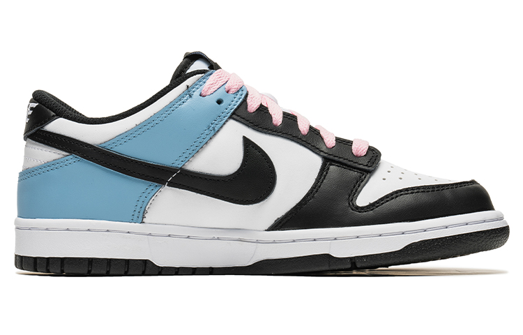 Order [Kasut Custom] Nike Dunk Low 'Wild Crane Hitam Biru Depan' CW1590-100(TeamB-情人节女款黑蓝Q-BOX)