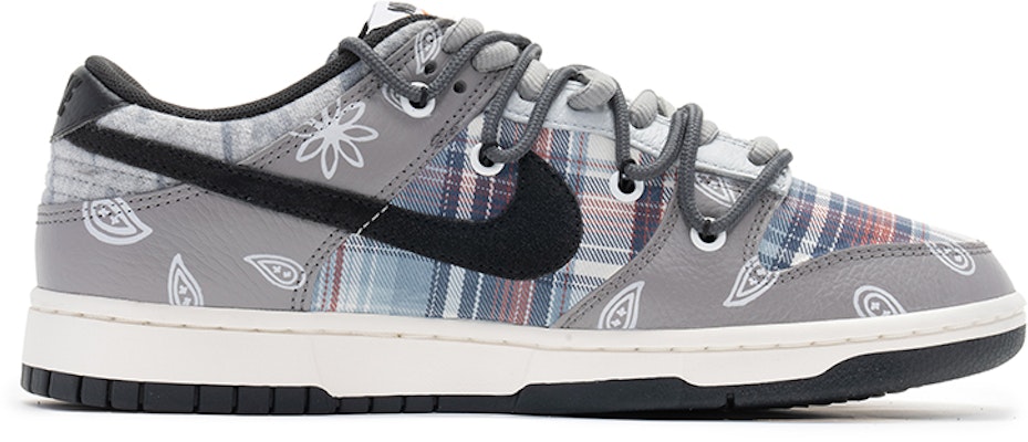 나이키 덩크 로우 '야생 두루미 캐슈 꽃' (57 characters) DQ5015-063(TeamB-男款腰果花格纹灰色) Order 나이키 덩크 로우 '야생 두루미 캐슈 꽃' (57 characters) DQ5015-063(TeamB-男款腰果花格纹灰色)