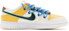 Order 【定製球鞋】 Nike Dunk Low 野鶴製造 米白色 復古隨身聽 音樂 電玩 按鍵 塗鴉 解構雙鞋帶 復古 低幫 板鞋 男款 米白黃
