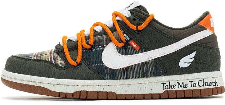 custom-shoes-nike-dunk-low-wild-crane-deconstructed-double-shoelaces-with-graffiti-and-plaid