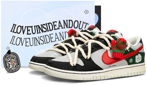 【訂製球鞋】 Nike Dunk Low 冬季戀曲 TMS 復古磨舊 戶外搭配 解構 低筒 滑板鞋 男款 黑綠 Buy 【訂製球鞋】 Nike Dunk Low 冬季戀曲 TMS 復古磨舊 戶外搭配 解構 低筒 滑板鞋 男款 黑綠