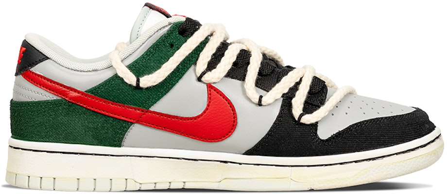 【訂製球鞋】 Nike Dunk Low 冬季戀曲 TMS 復古磨舊 戶外搭配 解構 低筒 滑板鞋 男款 黑綠 Shop 【訂製球鞋】 Nike Dunk Low 冬季戀曲 TMS 復古磨舊 戶外搭配 解構 低筒 滑板鞋 男款 黑綠