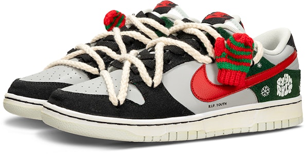 【訂製球鞋】 Nike Dunk Low 冬季戀曲 TMS 復古磨舊 戶外搭配 解構 低筒 滑板鞋 男款 黑綠 Purchase 【訂製球鞋】 Nike Dunk Low 冬季戀曲 TMS 復古磨舊 戶外搭配 解構 低筒 滑板鞋 男款 黑綠