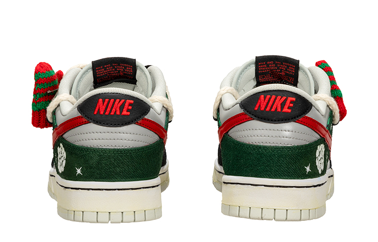 Details for [Kasut Custom] Nike Dunk Low 'Winter Love Song Hitam Hijau' DV0827-100(Team62-冬日恋曲)