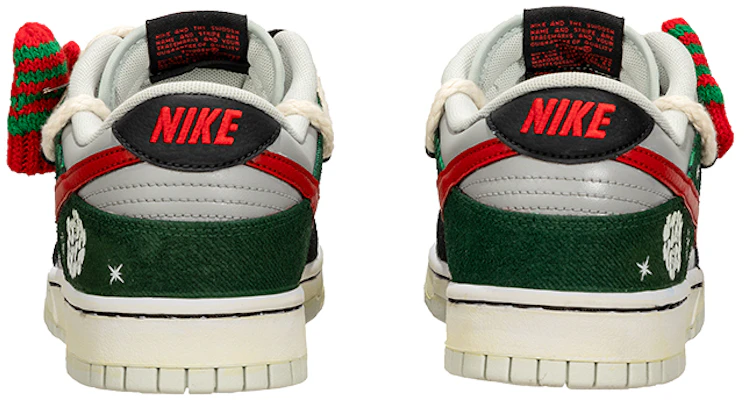 【訂製球鞋】 Nike Dunk Low 冬季戀曲 TMS 復古磨舊 戶外搭配 解構 低筒 滑板鞋 男款 黑綠 Details for 【訂製球鞋】 Nike Dunk Low 冬季戀曲 TMS 復古磨舊 戶外搭配 解構 低筒 滑板鞋 男款 黑綠