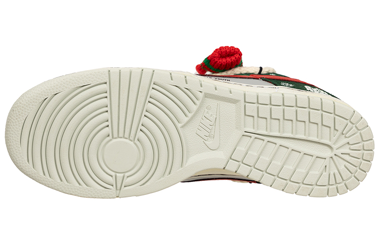 Sizing [Kasut Custom] Nike Dunk Low 'Winter Love Song Hitam Hijau' DV0827-100(Team62-冬日恋曲)