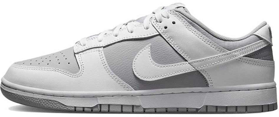 【定製球鞋】 Nike Dunk Low 潑墨 解構 機能 復古潮流 低幫 板鞋 男款 狼灰白 Sizing 【定製球鞋】 Nike Dunk Low 潑墨 解構 機能 復古潮流 低幫 板鞋 男款 狼灰白