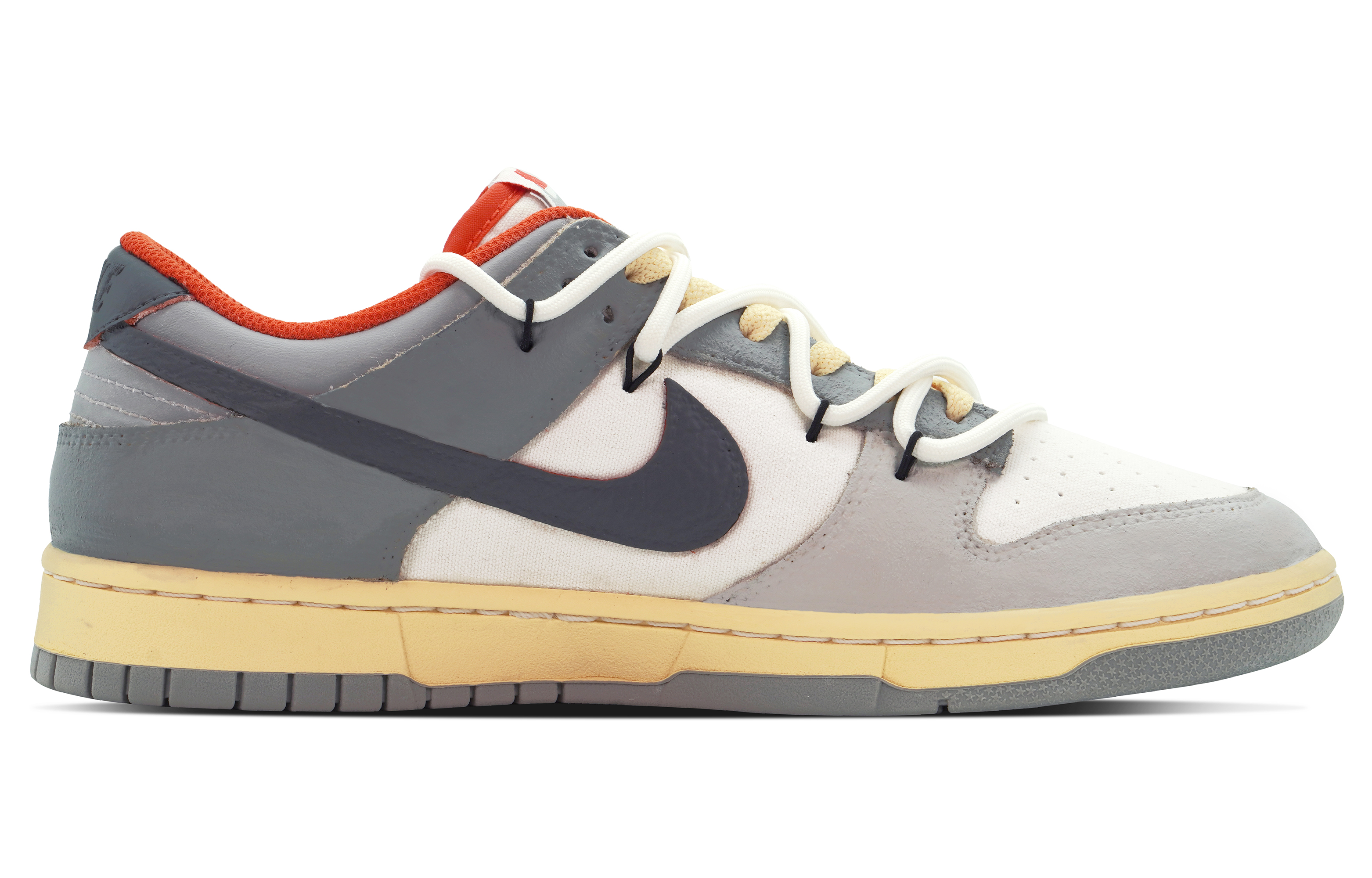 Order [Zapatillas Personalizadas] Nike Dunk Low 'Yangu Estilo Envejecido' FJ5429-133(Team84-烟谷)