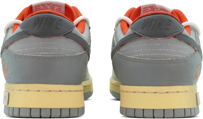 【定制球鞋】 Nike Dunk Low 煙谷 做舊風 潮流 復古 耐磨 低幫 板鞋 男女同款 白灰 Shop 【定制球鞋】 Nike Dunk Low 煙谷 做舊風 潮流 復古 耐磨 低幫 板鞋 男女同款 白灰