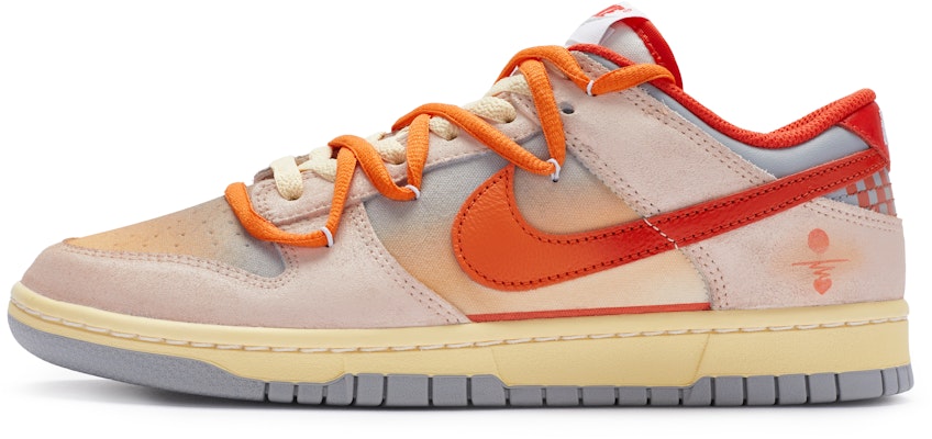 【定製球鞋】Nike Dunk Low 811製造 第七頁序 夏色彌生 漸變 限定托特包 低幫 板鞋 男女同款 灰粉橙 Buy 【定製球鞋】Nike Dunk Low 811製造 第七頁序 夏色彌生 漸變 限定托特包 低幫 板鞋 男女同款 灰粉橙