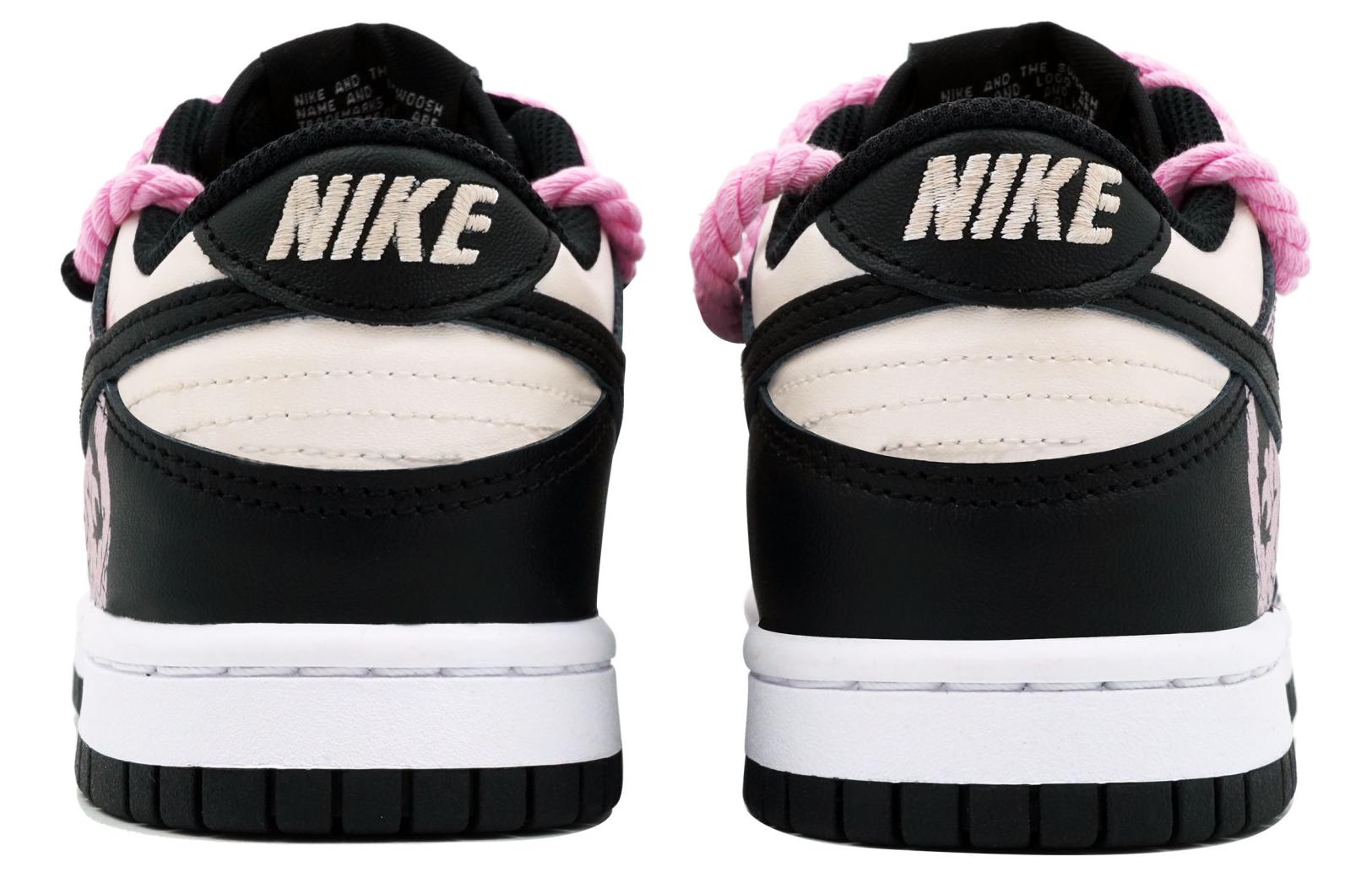 Purchase 【定製球鞋】Nike Dunk 萬花弄 龍年限定 嬌若緋龍 印花 少女心 時尚 舒適 甜酷百搭 防滑耐磨 低幫 板鞋 GS 黑白粉