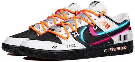 【定制鞋】耐克Dunk Low「兔年 - 技术浅红蓝」 DJ6188-101(TeamP-男款DK科技之光红蓝勾) Lookbook 【定制鞋】耐克Dunk Low「兔年 - 技术浅红蓝」 DJ6188-101(TeamP-男款DK科技之光红蓝勾)