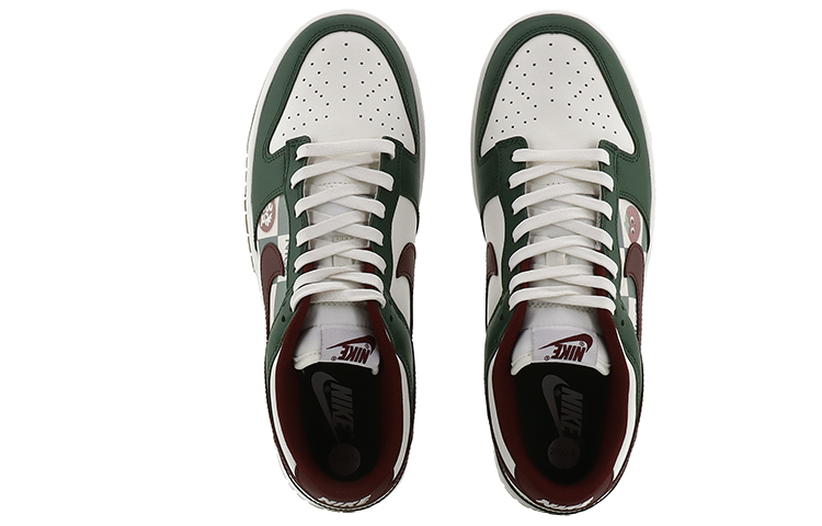 Shop [Zapatos Personalizados] Nike Dunk Low 'Año del Conejo - Prosperidad Verde' FB7160-161(Team10-一路发发）