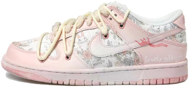 Nike Dunk Low "卯年ピンクグラデ" (カスタム) DH9765-100(Team拾玖-渐变兔贴布女S-BOX) Order Nike Dunk Low "卯年ピンクグラデ" (カスタム) DH9765-100(Team拾玖-渐变兔贴布女S-BOX)