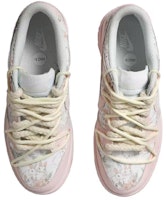 【定製球鞋】 Nike Dunk Low OKHR 漸變粉 貼布 中國年 兔年 絲帶 做舊 低幫 板鞋 GS 粉灰 Purchase 【定製球鞋】 Nike Dunk Low OKHR 漸變粉 貼布 中國年 兔年 絲帶 做舊 低幫 板鞋 GS 粉灰