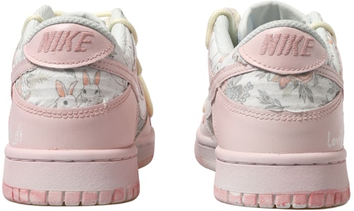 Nike Dunk Low "卯年ピンクグラデ" (カスタム) DH9765-100(Team拾玖-渐变兔贴布女S-BOX) Details for Nike Dunk Low "卯年ピンクグラデ" (カスタム) DH9765-100(Team拾玖-渐变兔贴布女S-BOX)