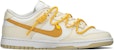 나이키 덩크 로우 '옐로우-화이트 코스모스' (커스텀) DV0833-100(TeamA-宇宙探索)