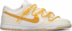 Order 나이키 덩크 로우 '옐로우-화이트 코스모스' (커스텀) DV0833-100(TeamA-宇宙探索)