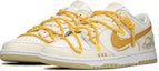 Lookbook 나이키 덩크 로우 '옐로우-화이트 코스모스' (커스텀) DV0833-100(TeamA-宇宙探索)