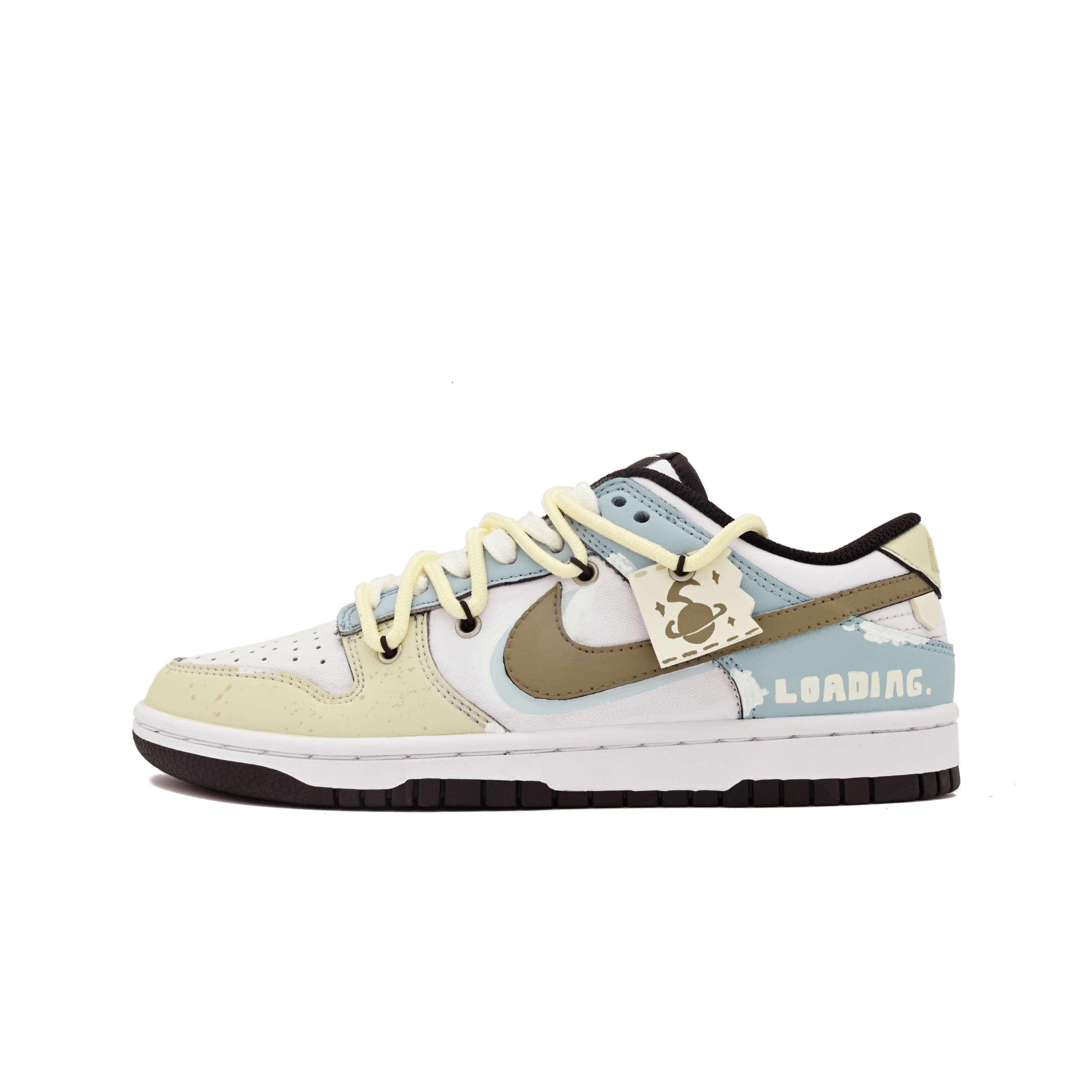 Buy [Zapatillas Personalizadas] Nike Dunk Low 'Amarillo Azul' CW1590-100(Team63-)初遇
